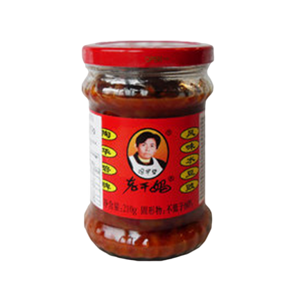 LAO GAN MA Fermented Soybean with Chilli 210g - Longdan Official Online Store