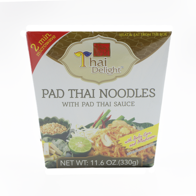 THAI DELIGHT Pad Thai Noodles With Pad Thai Sauce 330g (Case 12)