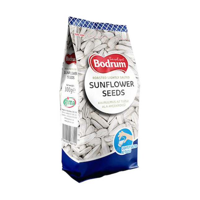 BODRUM Roasted Lightly Salted Sunflower Seeds 300g - Longdan Official Online Store