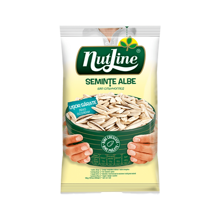 NUTLINE Roasted & Lightly Salted White Sunflower Seeds 100g - Longdan Official