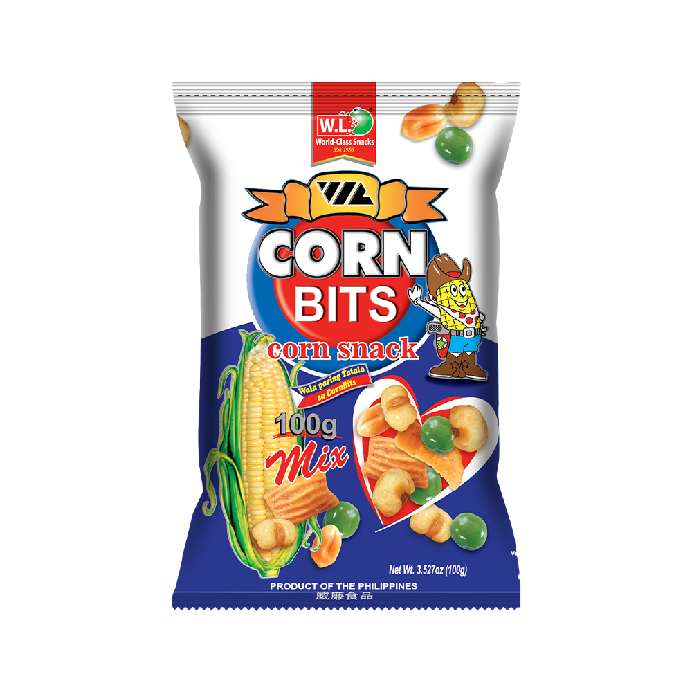 WL Corn Bits Snack Mix Flavor 100G - Longdan Official Online Store