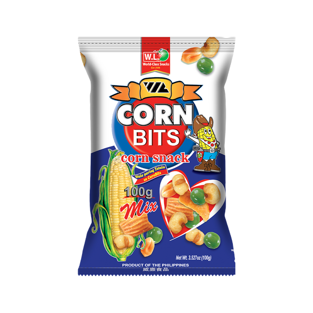 WL Corn Bits Snack Mix Flavor 100G - Longdan Official Online Store