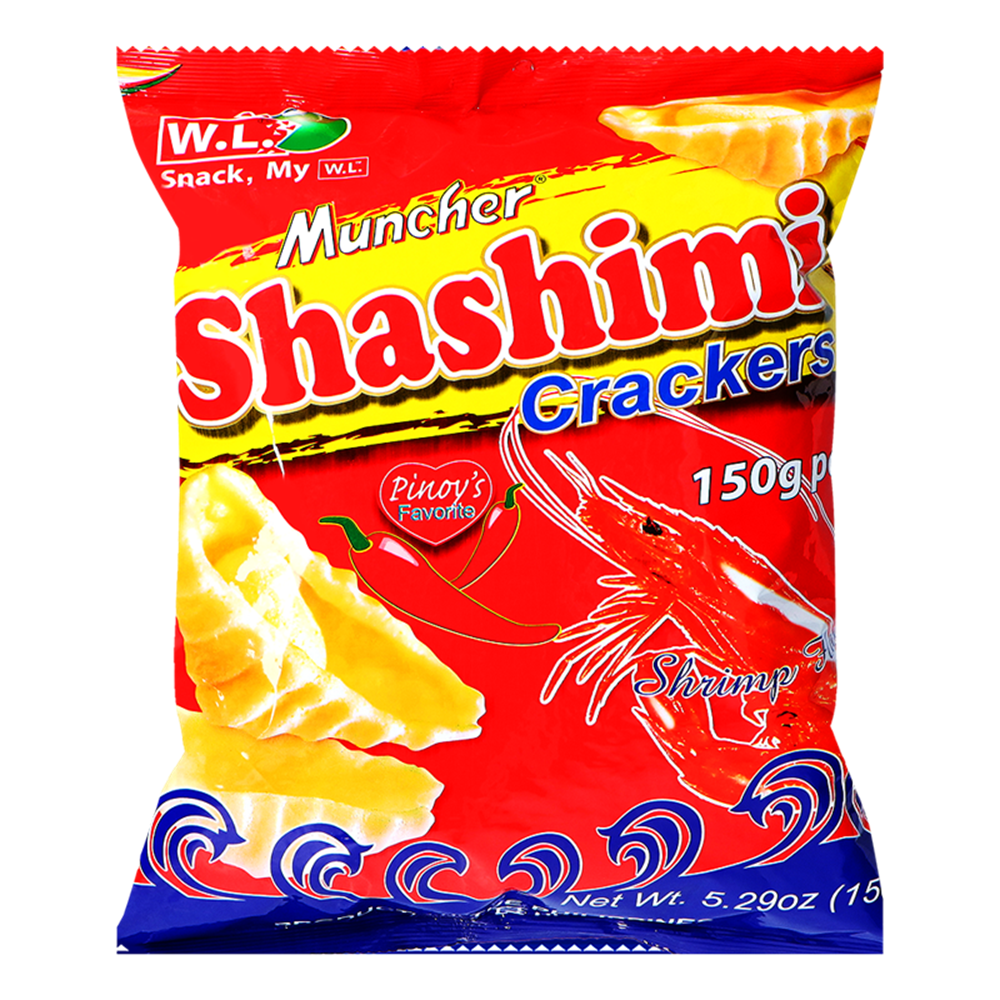 WL Muncher Shashimi Crackers 150G - Longdan Official Online Store