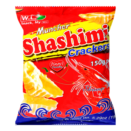 WL Muncher Shashimi Crackers 150G - Longdan Official Online Store