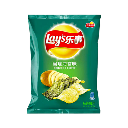 LAY'S Crisps - Seaweed Flavour 70g - Longdan Official