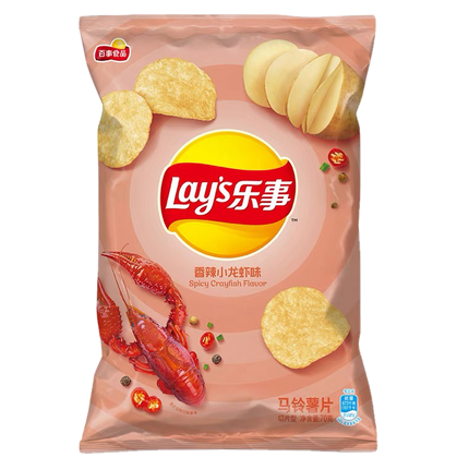 LAY'S LS Crisps - Spicy Lobster Flavour 70g - Longdan Official Online Store