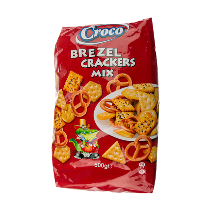 CROCO Brezel & Crackers Mix 500g - Longdan Official Online Store