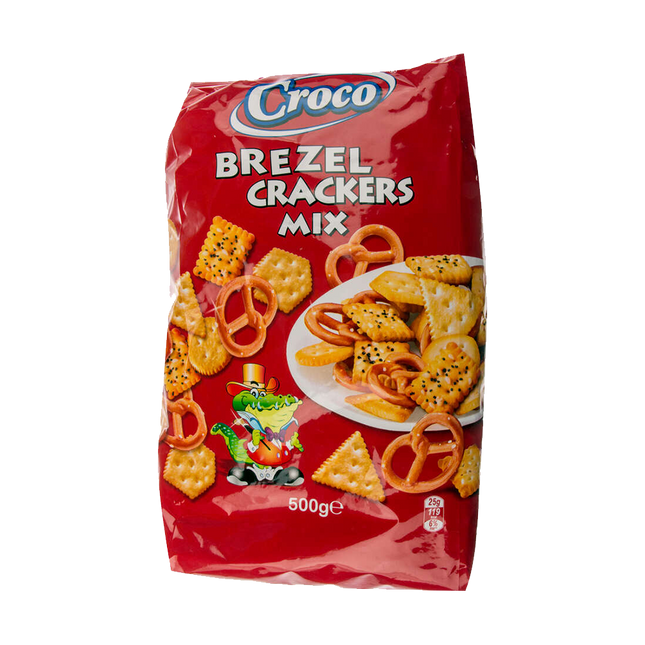 CROCO Brezel & Crackers Mix 500g - Longdan Official Online Store