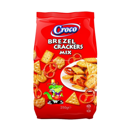 CROCO Brezel & Crackers Mix 250g - Longdan Official Online Store