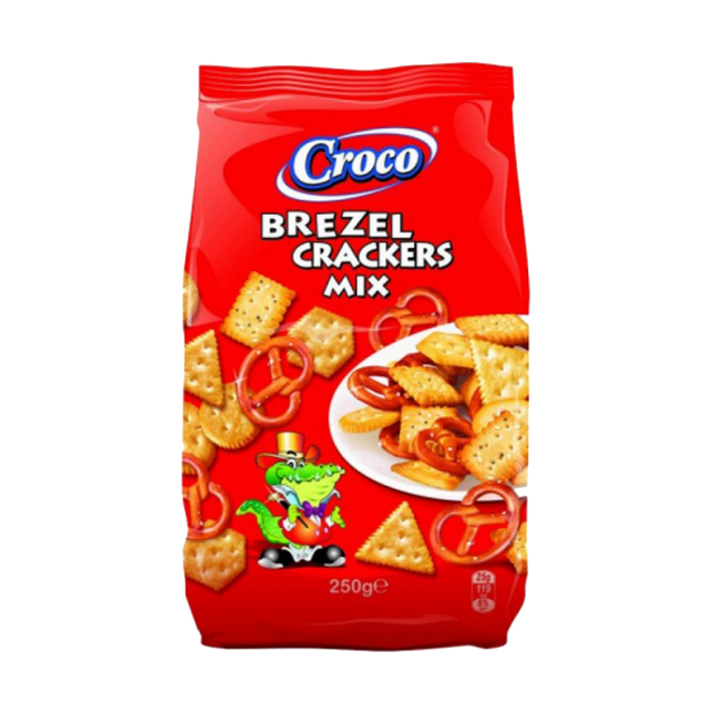 CROCO Brezel & Crackers Mix 250g - Longdan Official Online Store