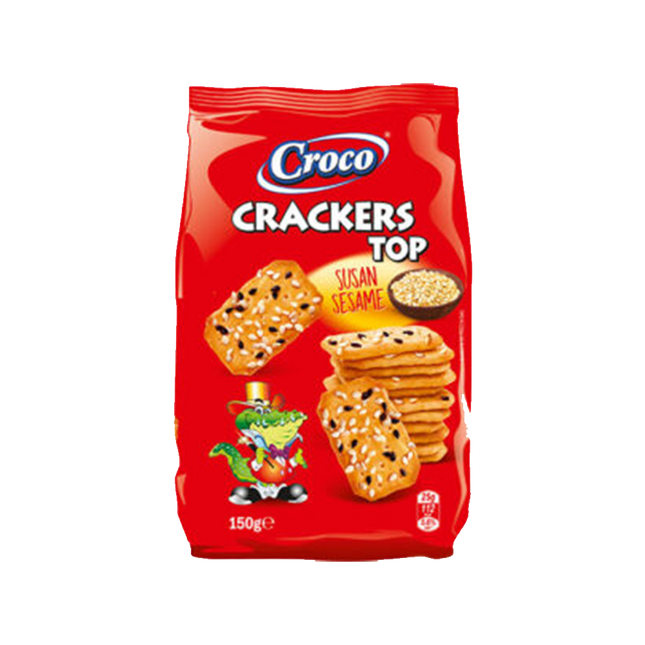 CROCO Sesame Crackers 150g - Longdan Official Online Store