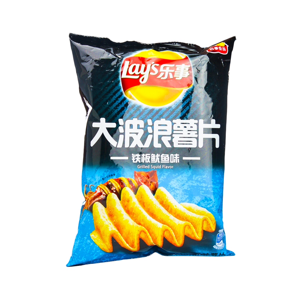 LAY'S Crisps - Sizzling Squid Flavour 70g - Longdan Official