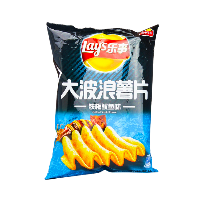 LAY'S Crisps - Sizzling Squid Flavour 70g - Longdan Official