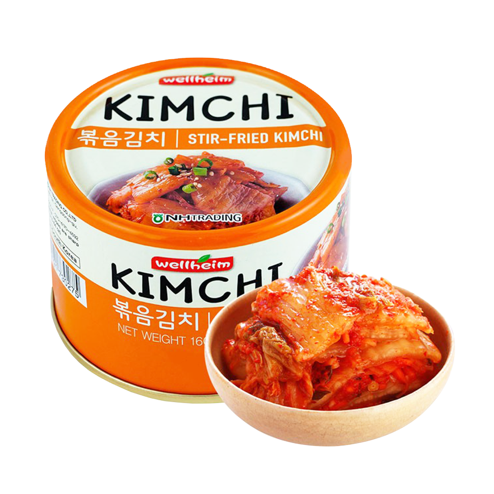 WELLHEIM Can Kimchi-Stir Fried 160g - Longdan Official
