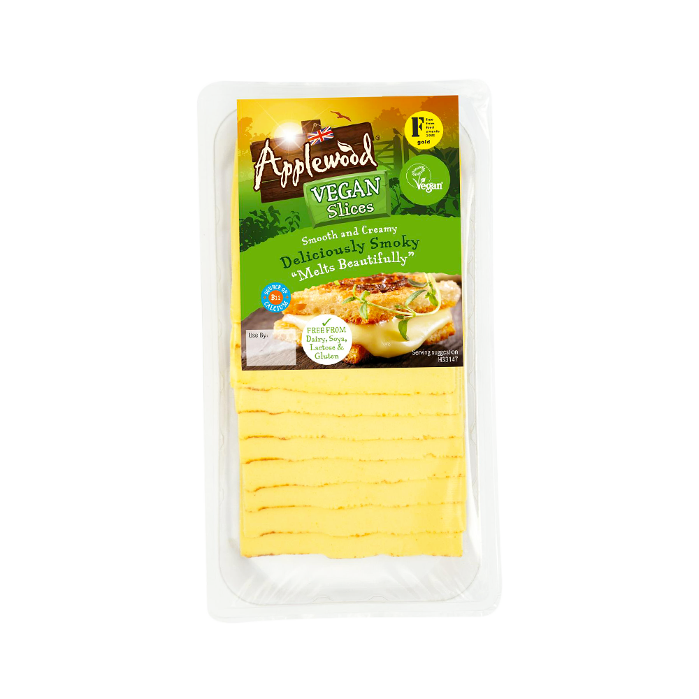 APPLEWOOD VEGAN Vegan Slices 200g (Frozen) (Case 12)