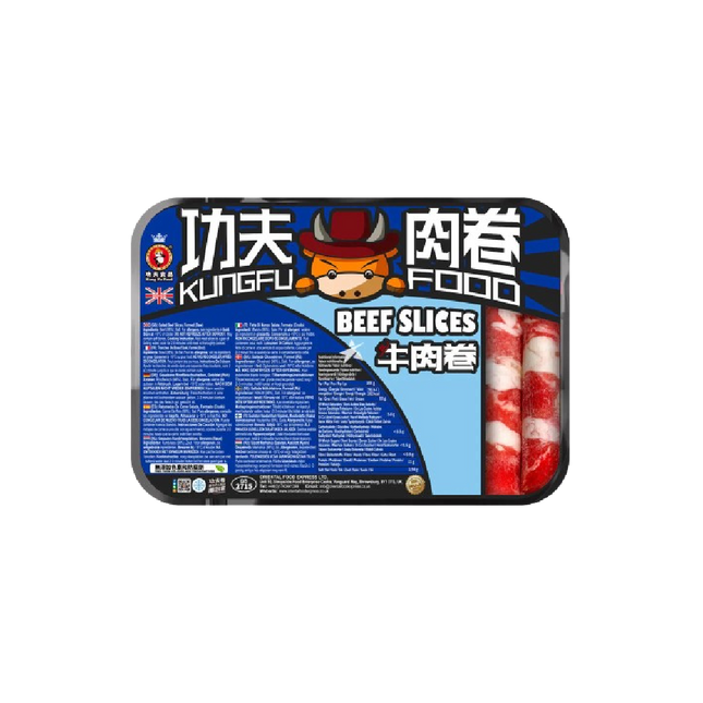 KUNGFU Sliced Beef 400g (Frozen) (Case 20)