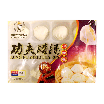 KUNGFU Pork Siu Loong Bun 300g (Frozen) (Case 20)