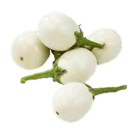 White Aubergine [Spain] (Case-4Kg)