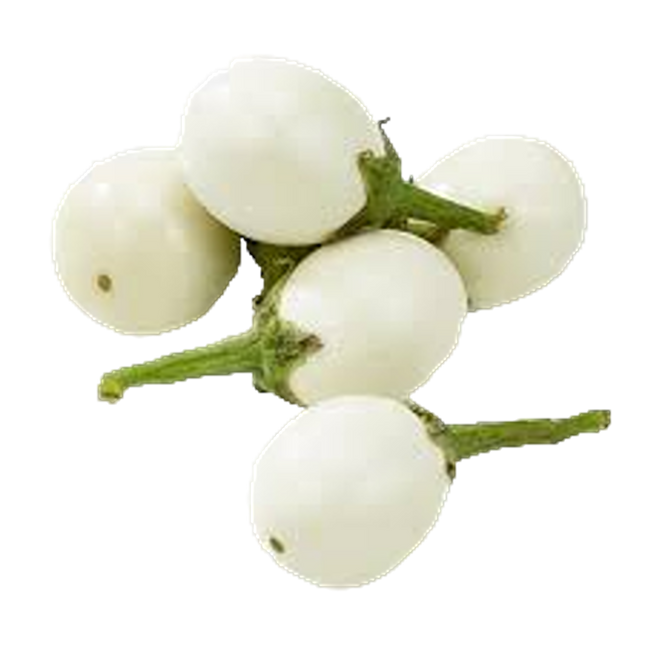White Aubergine [Spain] (Case-4Kg)