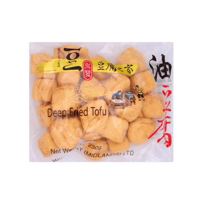 Wing Fat Fried tofu 230gr (Case 1)