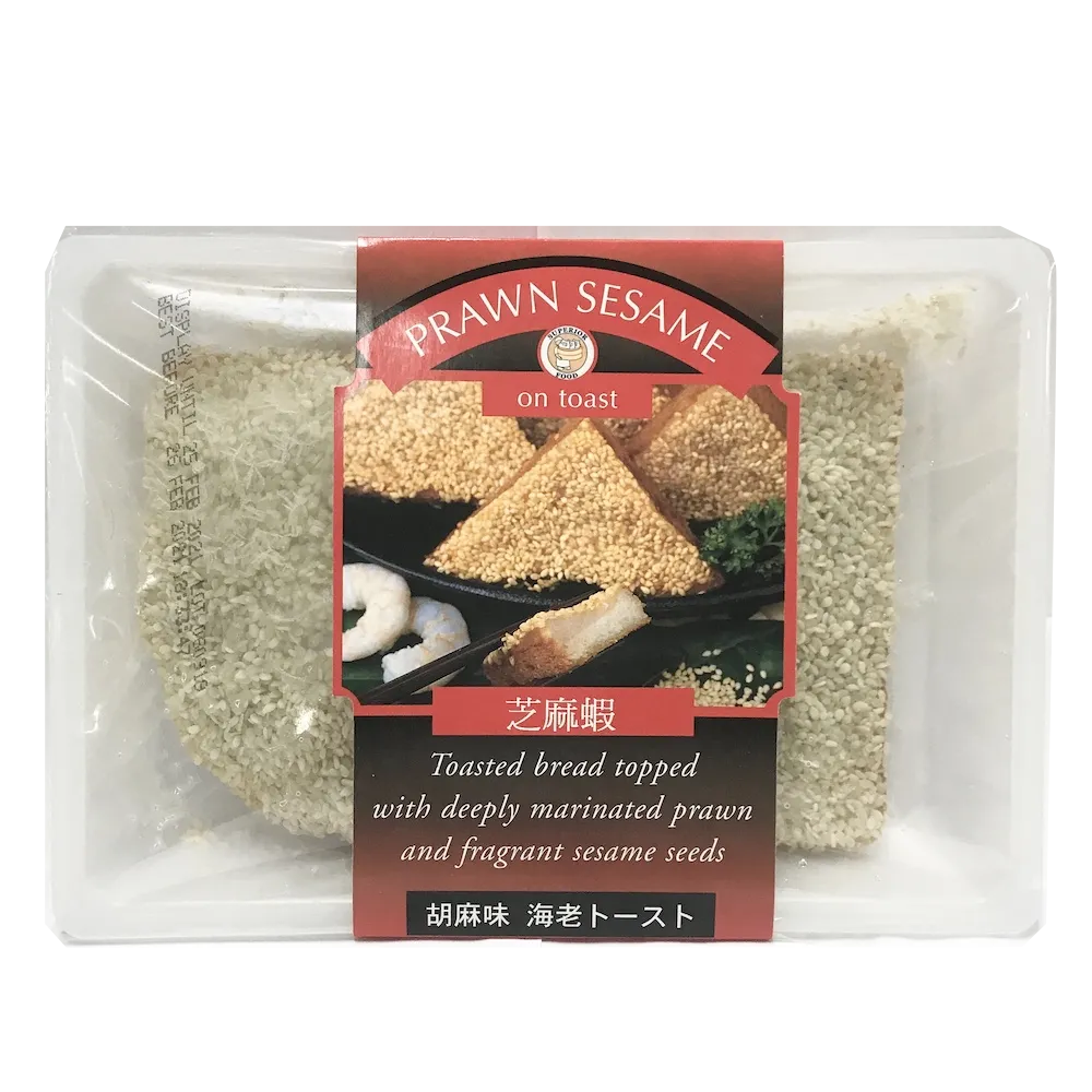 SUPERIOR FOOD Sesame Prawn On Toast 200g (Frozen)