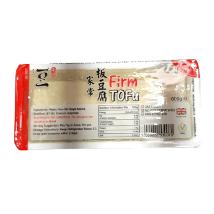 Wing Fat Firm Tofu 600g (Case 1)