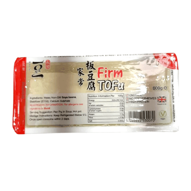 Wing Fat Firm Tofu 600g (Case 1)