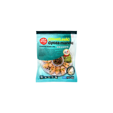 ALLGROO Chive Leek Gyoza Mandu 540g (Frozen) - Longdan Official