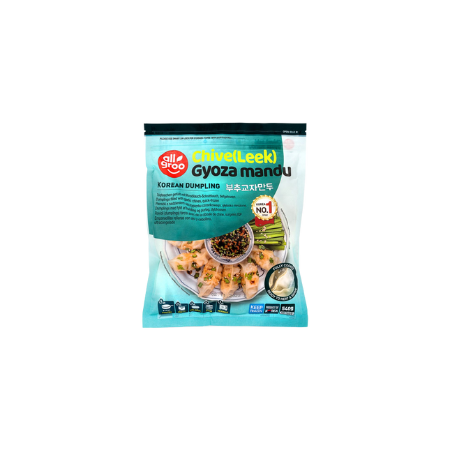 ALLGROO Chive Leek Gyoza Mandu 540g (Frozen) - Longdan Official