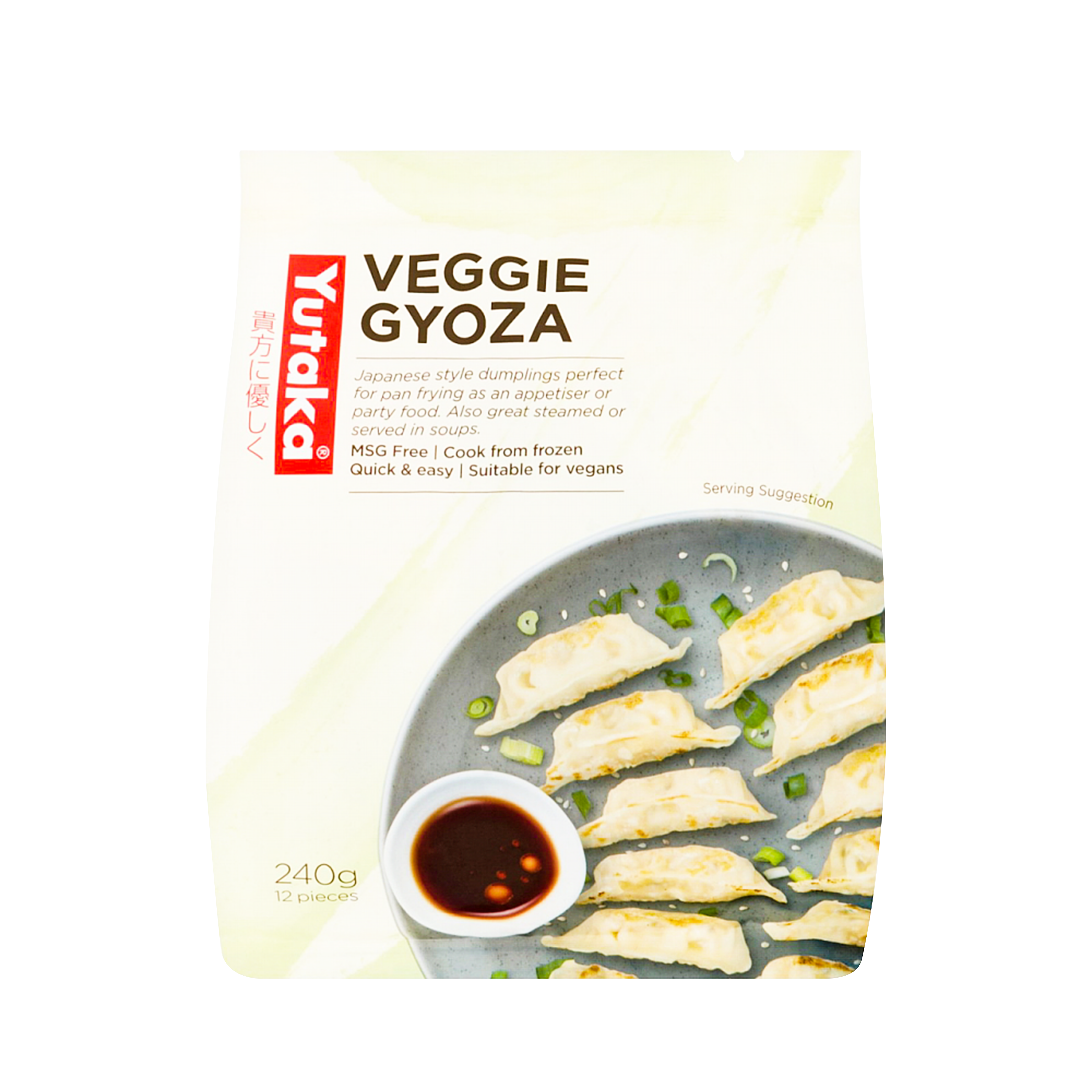 Yutaka 12 Vegetable Gyoza Dumpling 240g (Frozen) - Longdan Official