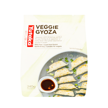 Yutaka 12 Vegetable Gyoza Dumpling 240g (Frozen) - Longdan Official