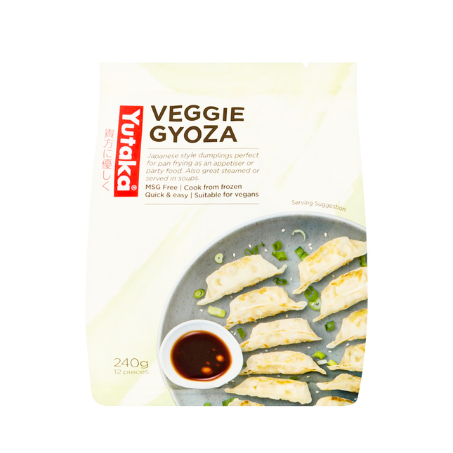 Yutaka 12 Vegetable Gyoza Dumpling 240g (Frozen) - Longdan Official