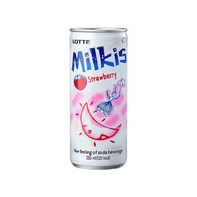 LOTTE Milkis Strawberry 250ml - Longdan Official