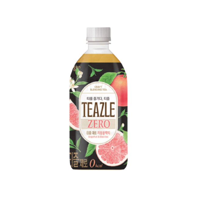 WOONG JIN Teazle Zero Grapefruit & Black Tea 500ml - Longdan Official