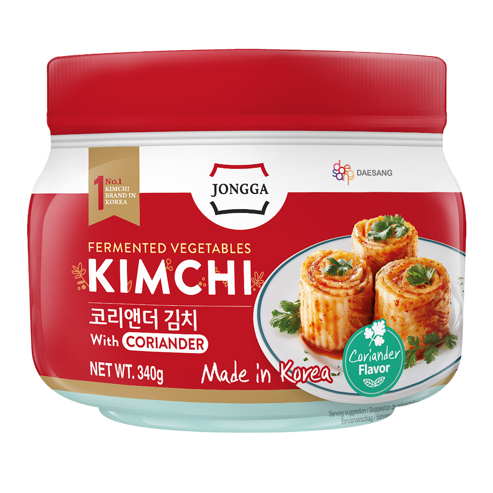 DS JONGGA Kimchi With Coriander 340g (Case 12)