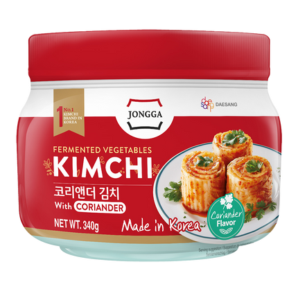 DS JONGGA Kimchi With Coriander 340g (Case 12)