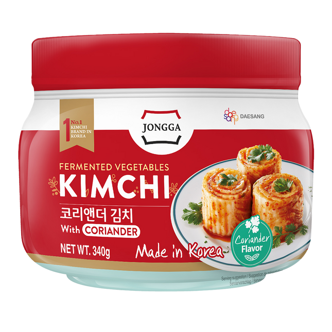 DS JONGGA Kimchi With Coriander 340g (Case 12)