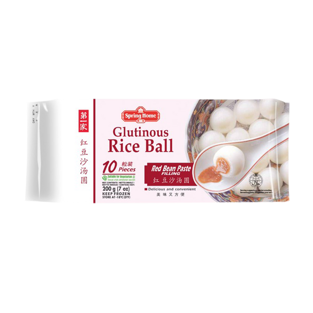 TEE YIH JIA Rice Ball Red Bean Flv 200g (Case 24)