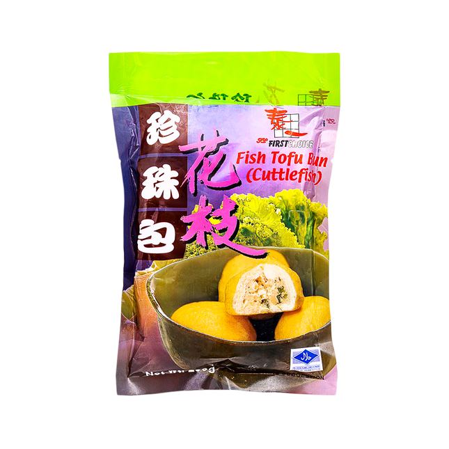 FIRST CHOICE Fish Tofu Cutterfish Bun 200g - Longdan Official