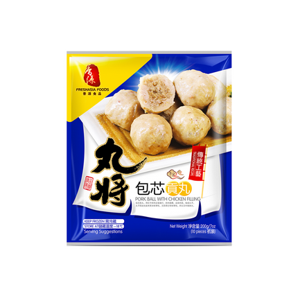 FRESHASIA WJ Pork Balls With Chicken Filling 200g (Frozen)