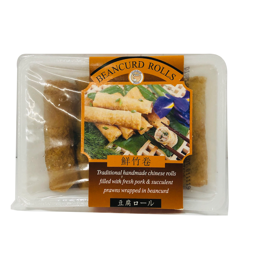 SUPERIOR FOOD Beancurd Rolls 165g (Frozen)