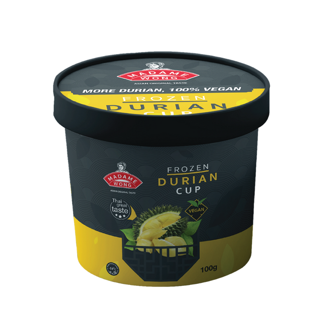 MADAME WONG Durian Ice Cream (Non-Dairy) 100g (Case 36)