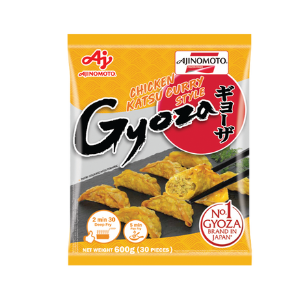 AJINOMOTO Chicken Katsu Curry Style Gyoza 600g (Case 10)