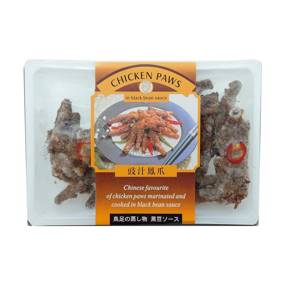 SUPERIOR FOOD Chicken Paw B/b Sauce 250g (Frozen)