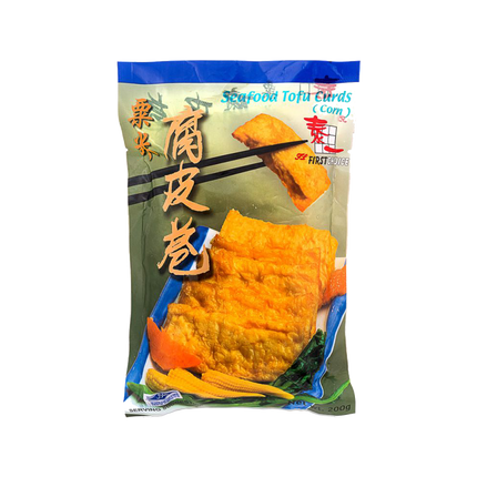 FIRST CHOICE Seafood Tofu Curd (Corn) 200g (Frozen) - Longdan Official Online Store