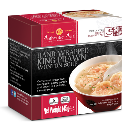 CP Prawn Wonton Soup 145g (Frozen) - Longdan Official Online Store