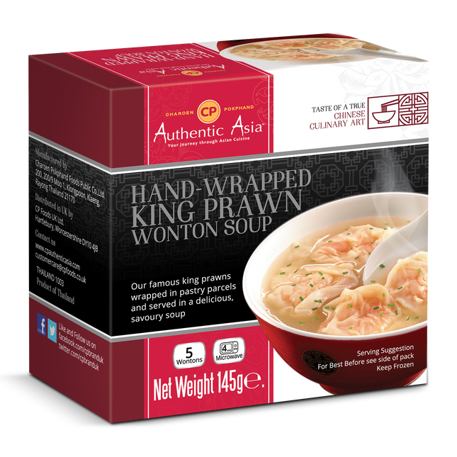 CP Prawn Wonton Soup 145g (Frozen) - Longdan Official Online Store