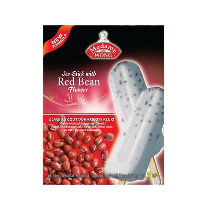 MADAME WONG Red Bean Ice Cream (5pcs) 400g (Case 6)