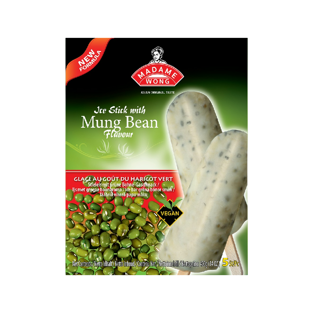 MADAME WONG Green Bean Ice Cream (5pcs) 400g (Case 6)