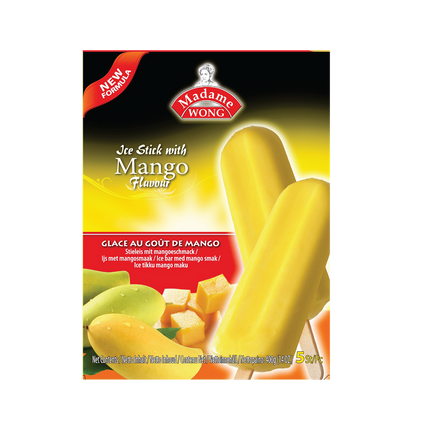 MADAME WONG Mango Ice Cream (5pcs) 400g (Case 6)
